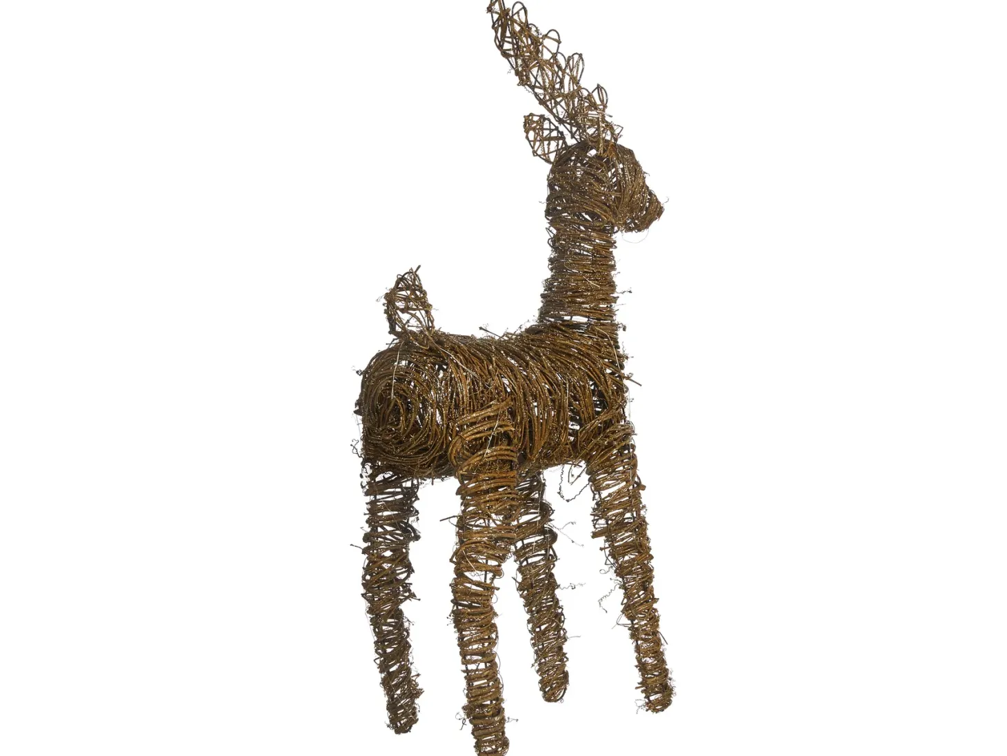 Dekoracja świąteczna LED GRINDAVIK Renifer 97 cm Naturalny