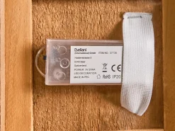 Dekoracja świąteczna LED LIESVESI Latarnia 80 cm Jasnobrązowy