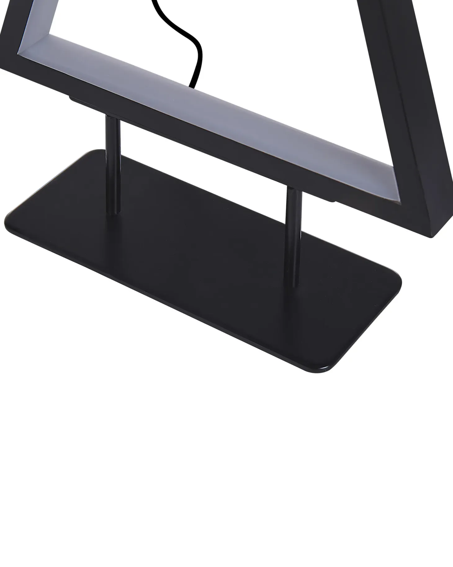Dekoracja świąteczna LED LOPPI Choinka 47/69 cm Czarny