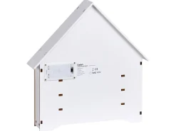 Dekoracja świąteczna LED MJOSA Kalendarz adwentowy 33 cm Biały