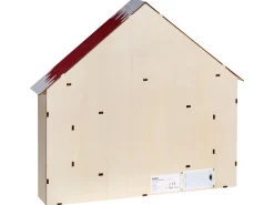 Dekoracja świąteczna LED NISSER Kalendarz adwentowy 44 cm Jasnobrązowy