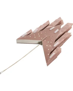 Dekoracja świąteczna OSTERAN Gwiazda 59 cm Różowy