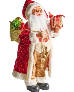 Dekoracja świąteczna RAMVATN Mikołaj 44 cm Czerwony