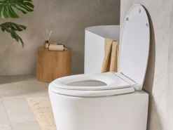 Deska sedesowa FAGNANO Wolnoopadająca 2 w 1 Duroplast Biały