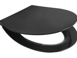 Deska sedesowa PUTUMAYO Smukła Wolnoopadająca Duroplast Czarny