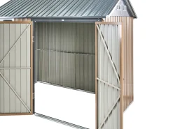 Domek narzędziowy NOCCIANO 313 cm 220 cm Brązowy