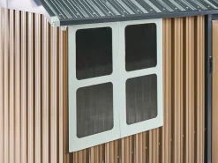 Domek narzędziowy NOCCIANO 313 cm 220 cm Brązowy