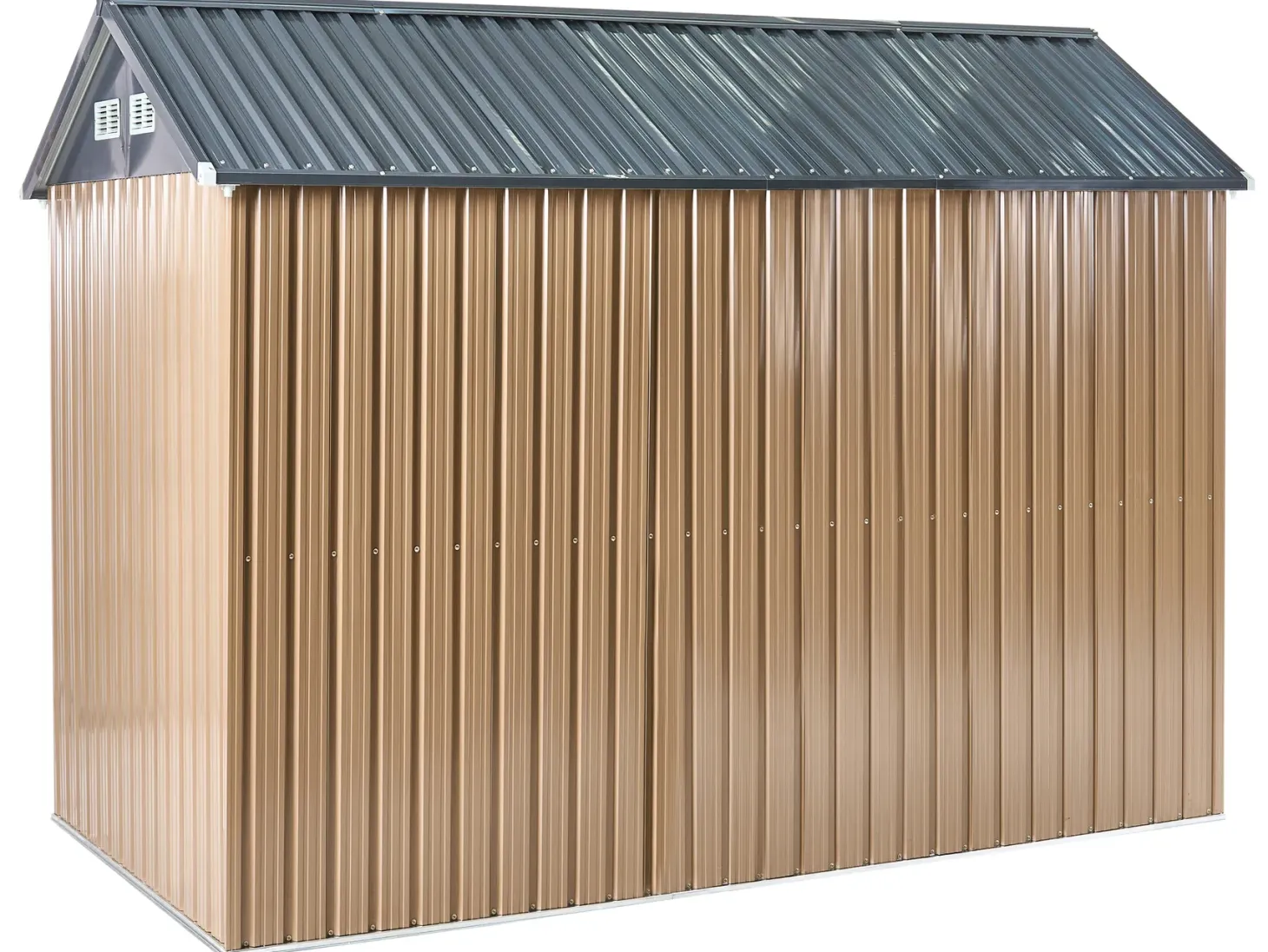 Domek narzędziowy NOCCIANO 313 cm 220 cm Brązowy