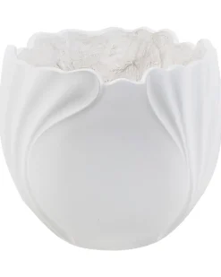 Donica ARPONE 44 cm Złamana biel