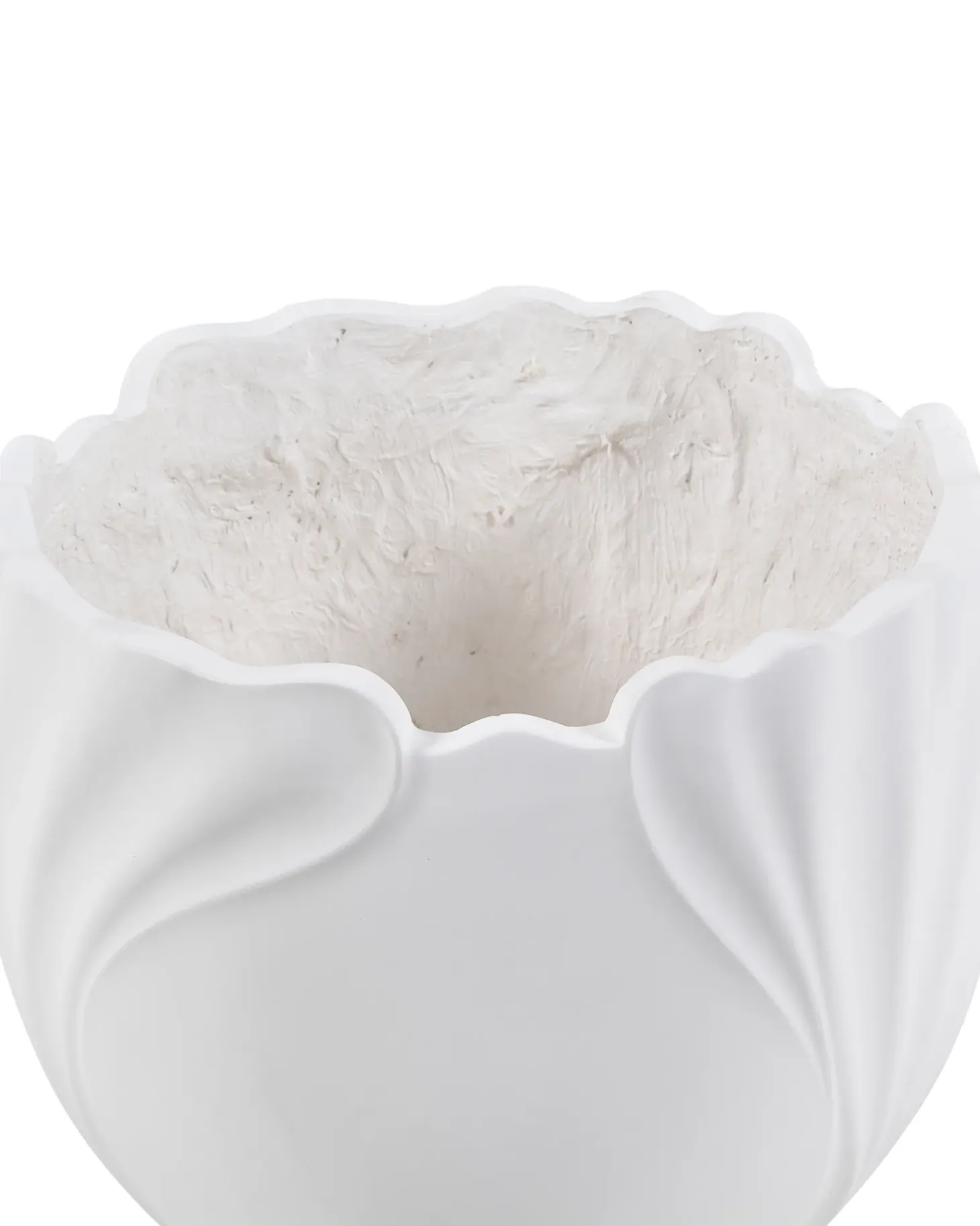 Donica ARPONE 44 cm Złamana biel