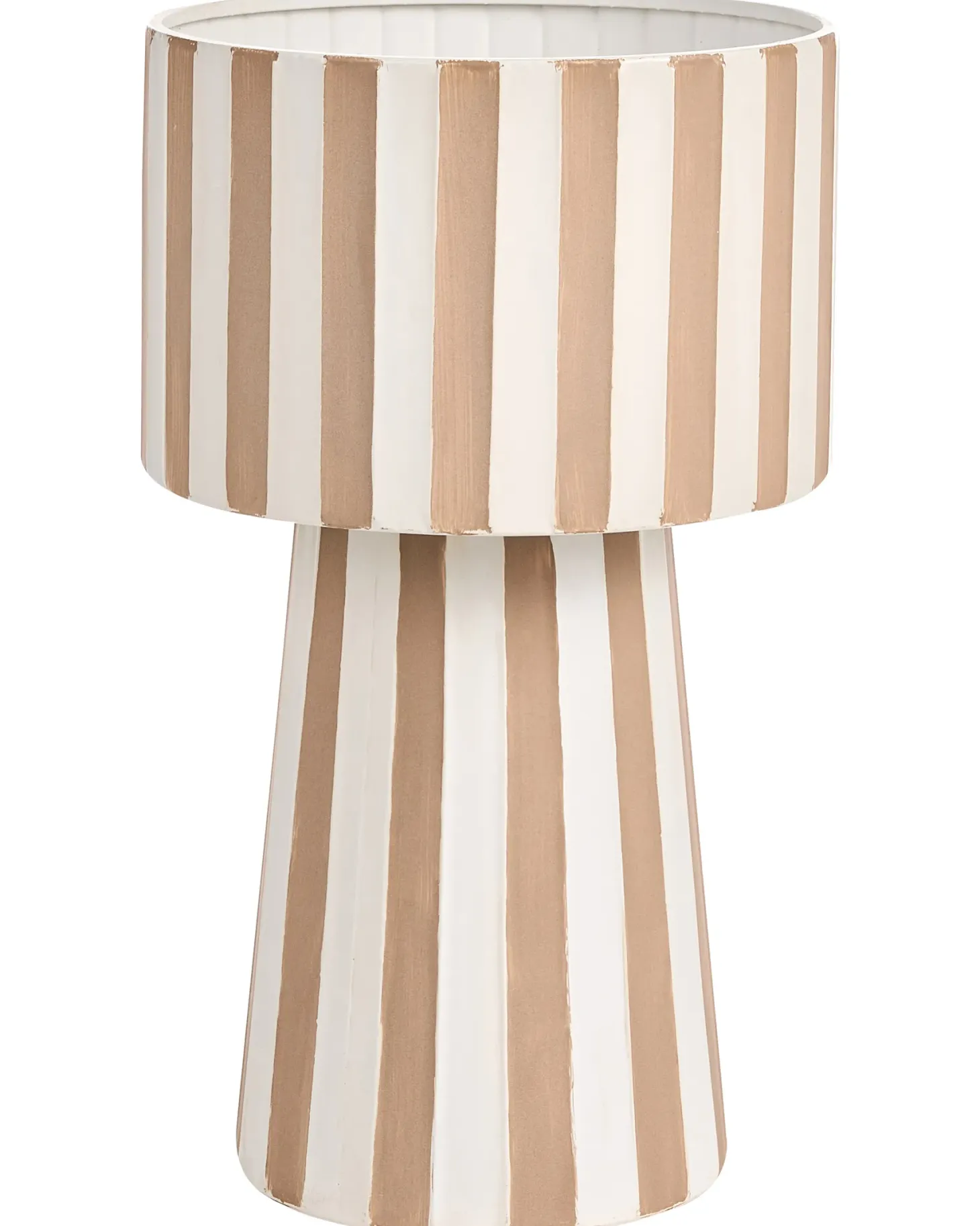Donica BANE Metal 30 cm Biały/ beżowy