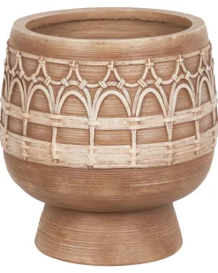 Donica CICUTA 22 cm Jasnobrązowy