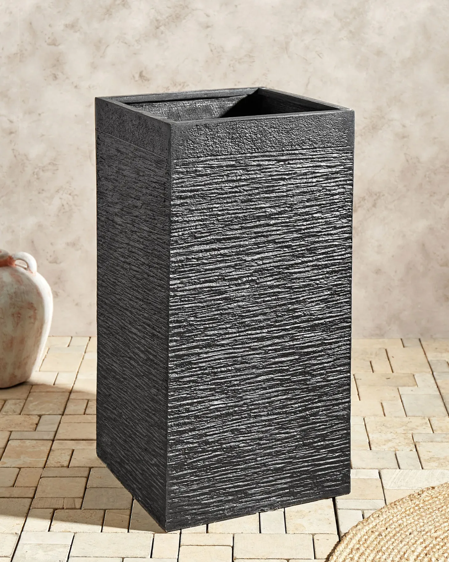 Donica DION 40 cm Czarny
