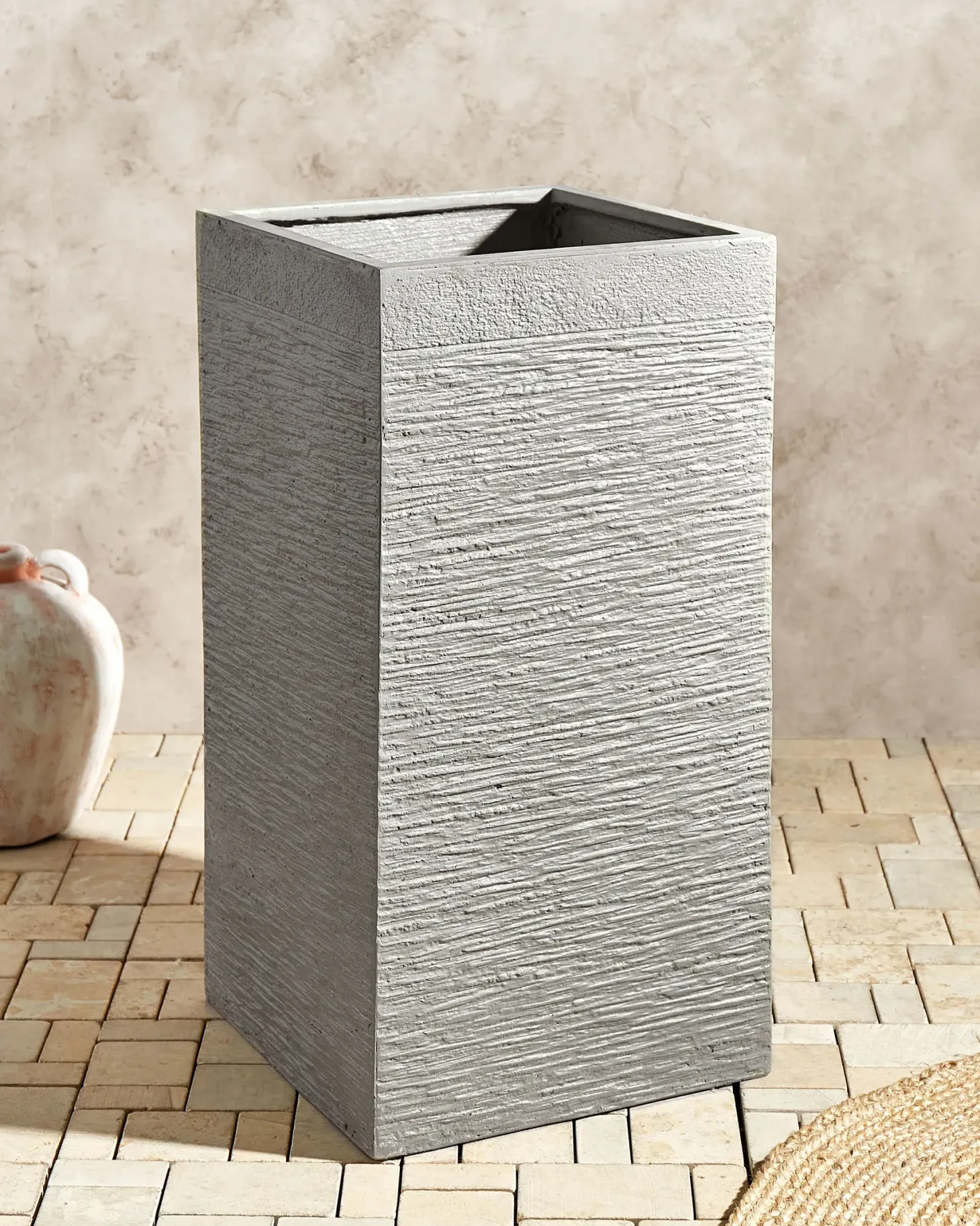 Donica DION 40 cm Jasnoszary