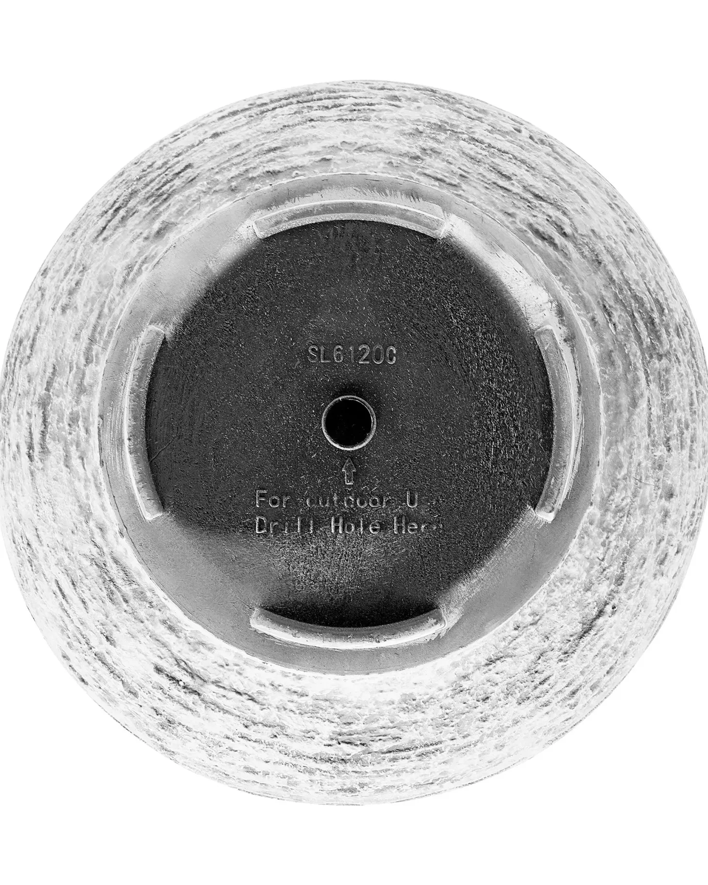 Donica DIONI 48 cm Jasnoszary