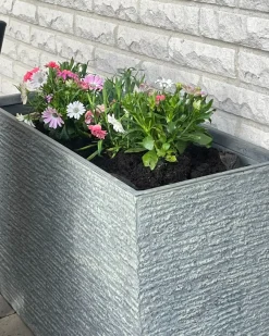 Donica EDESSA 80 cm Szary