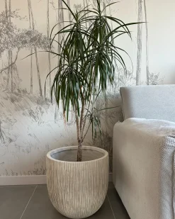 Donica HANYUE 42 cm Jasnobeżowy