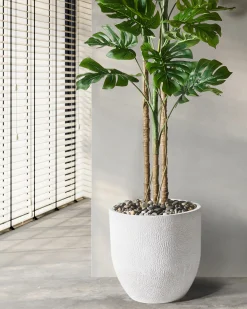 Donica KANNIA 46 cm Biały