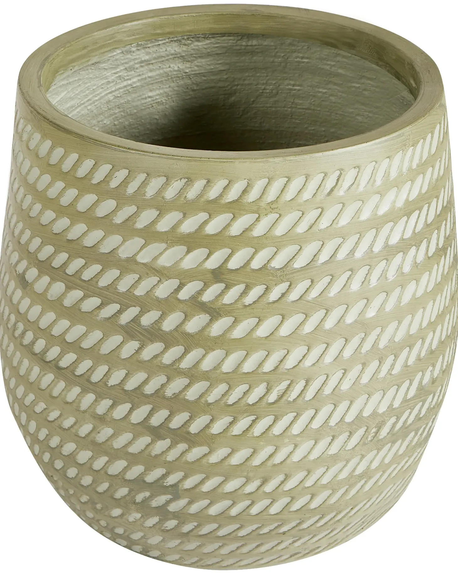 Donica LIVADIA 27 cm Oliwkowy