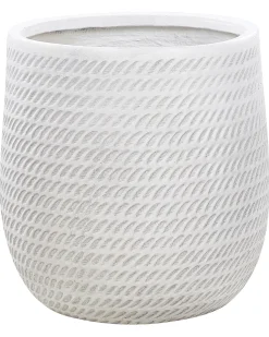 Donica LIVADIA 39 cm Złamana biel