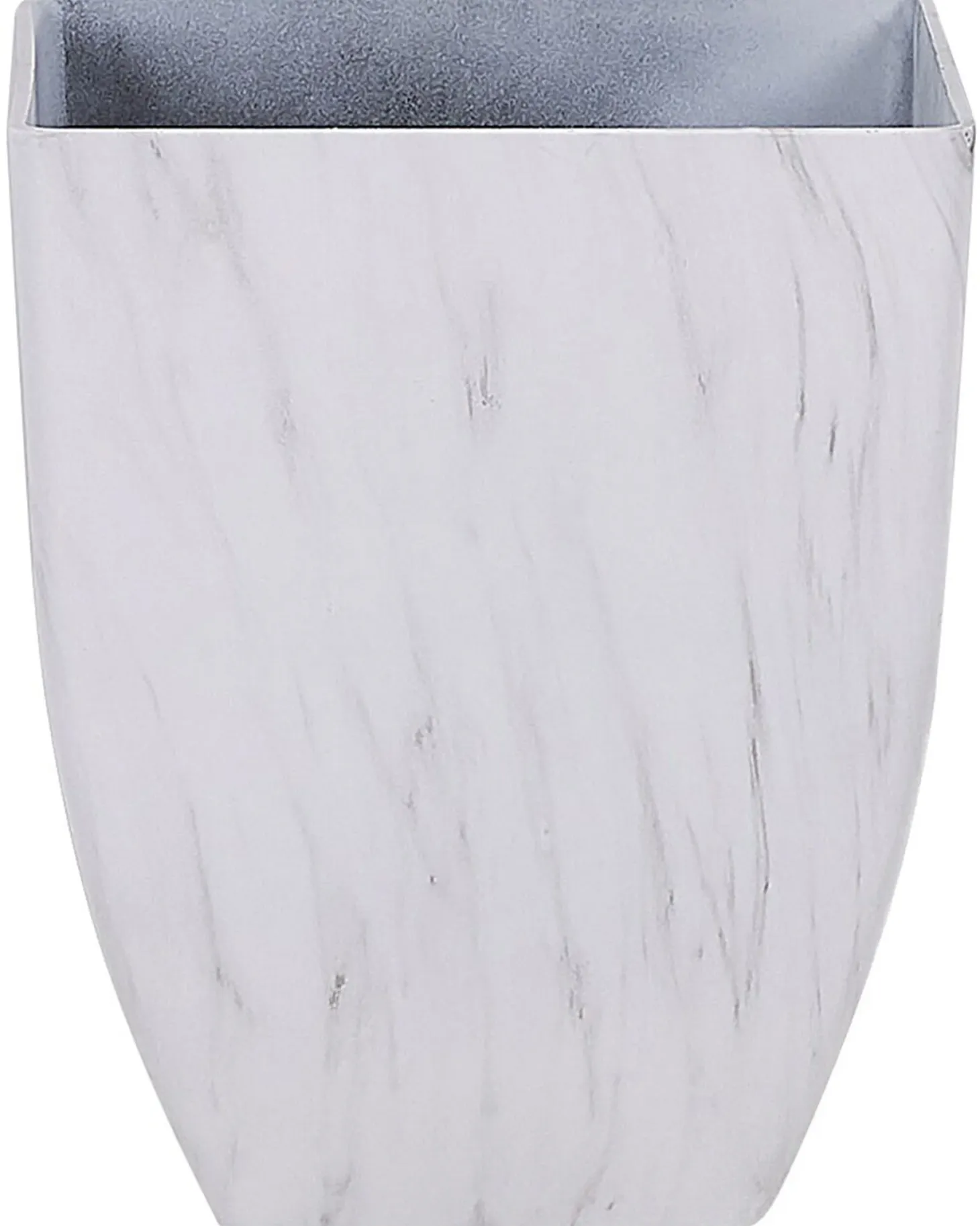 Donica MIRO 35 cm Biały marmur