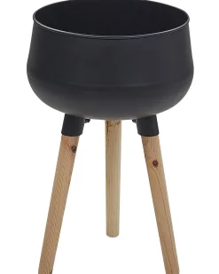 Donica na nóżkach AGROS 30 cm Czarny Metal