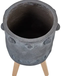 Donica na nóżkach BRUNNERA 24 cm Grafitowy