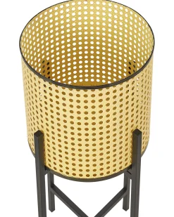 Donica na nóżkach FALLOPIA Metal 25 cm Beżowy