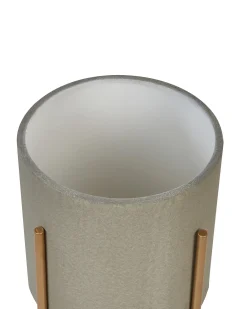 Donica na nóżkach HYBRIDUM Metal 33 cm Szary