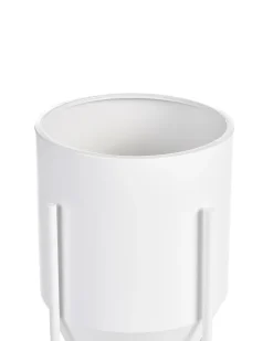 Donica na nóżkach HYBRIDUM Metal 33 cm Biały