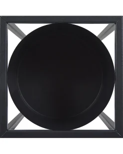 Donica na nóżkach IDRA 15 cm Czarny Metal