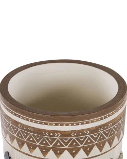 Donica na nóżkach KOTTES 22 cm Jasnobrązowy