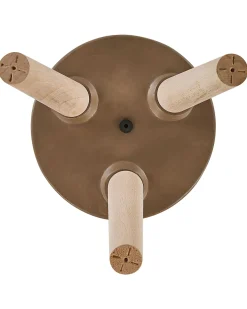 Donica na nóżkach KOTTES 22 cm Jasnobrązowy