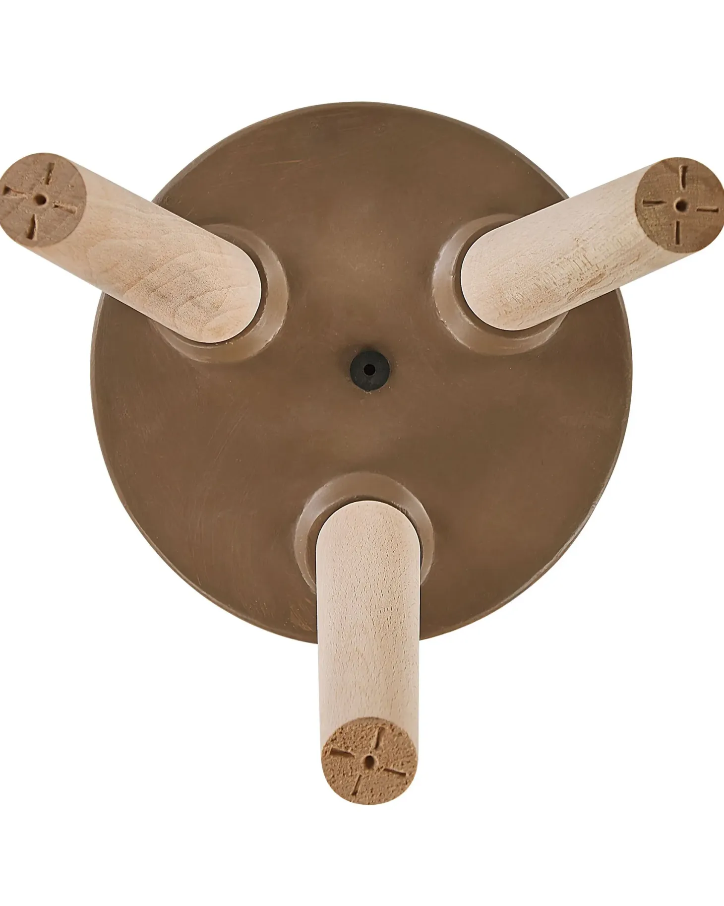 Donica na nóżkach KOTTES 22 cm Jasnobrązowy