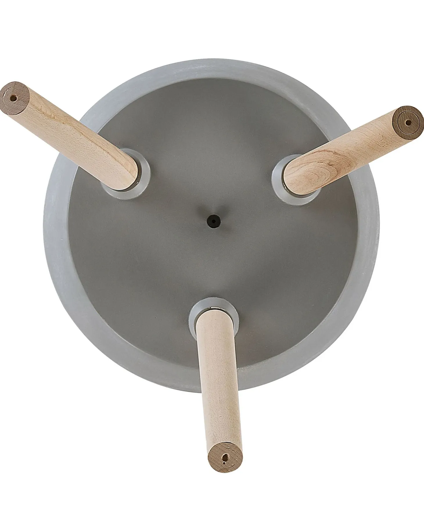 Donica na nóżkach MALAKI 44 cm Jasnoszary