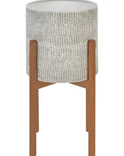Donica na nóżkach PINSAPO Metal 30 cm Szary