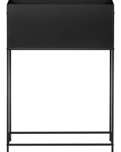 Donica na nóżkach TAPIEN Metal 70 cm Czarny