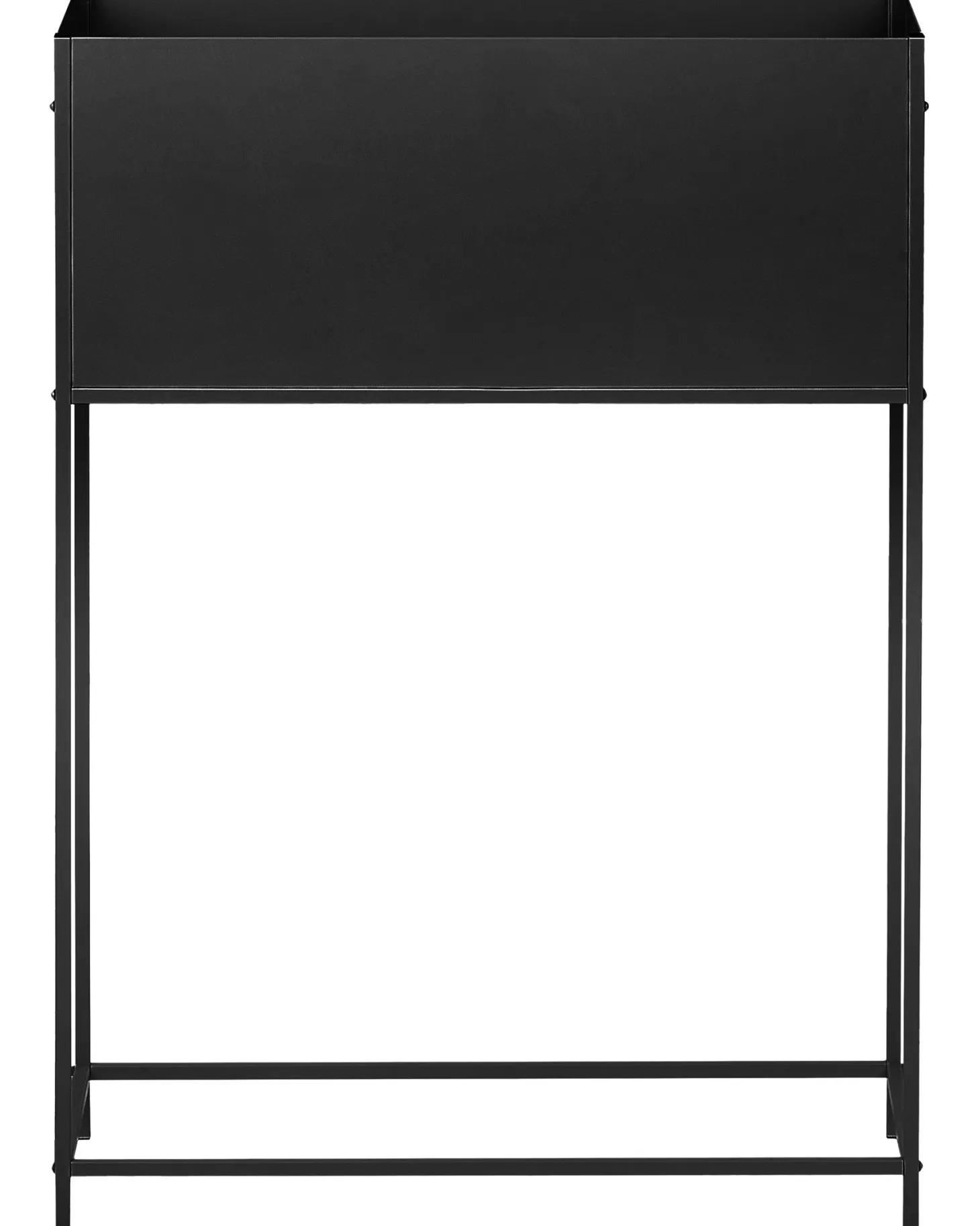Donica na nóżkach TAPIEN Metal 70 cm Czarny