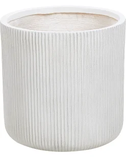 Donica OREOI 37 cm Złamana biel