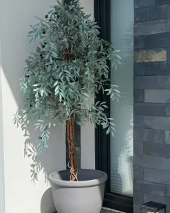 Donica TESALIA 49 cm Szary