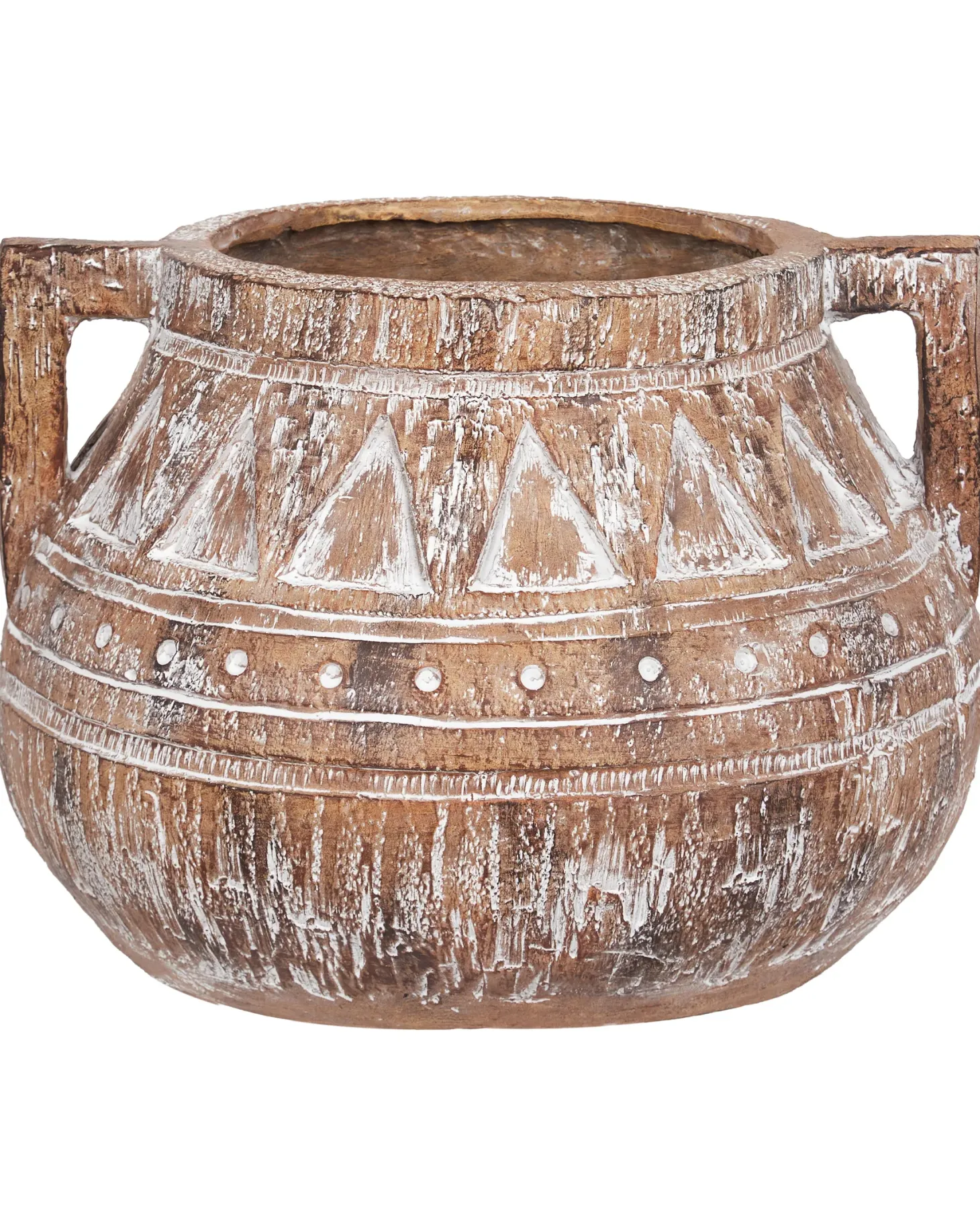 Donica VARIEGATUM 27 cm Brązowy