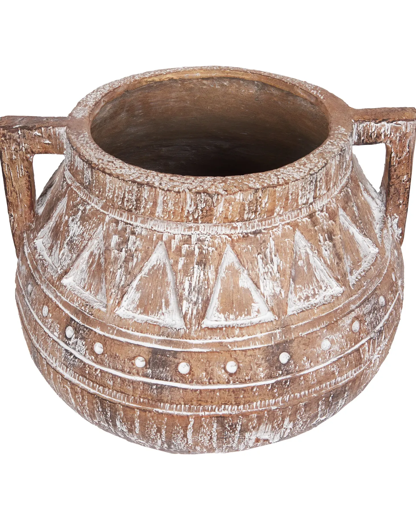 Donica VARIEGATUM 27 cm Brązowy