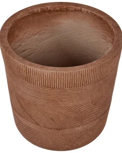 Donica VOULA 36 cm Złoty brąz