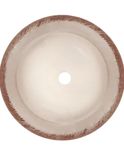 Donica VOULA 36 cm Złoty brąz