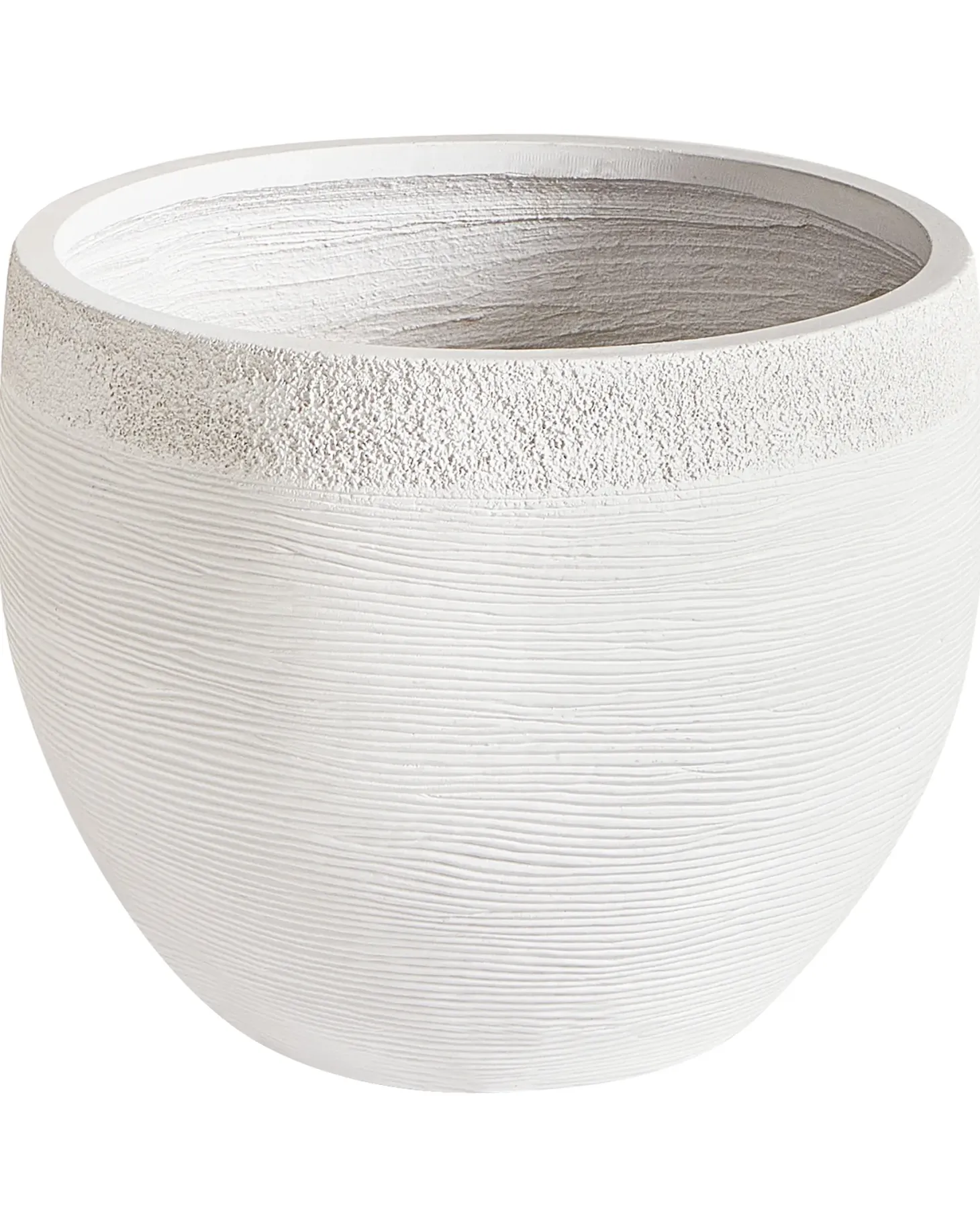 Donica ZAKROS 38 cm Biały