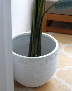 Donica ZAKROS 38 cm Biały