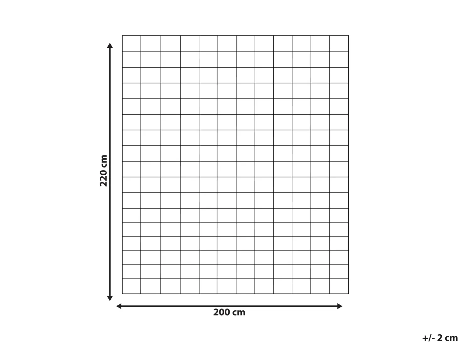 Dwuwarstwowa kołdra Poliester Całoroczna KORAB 200 x 220 cm