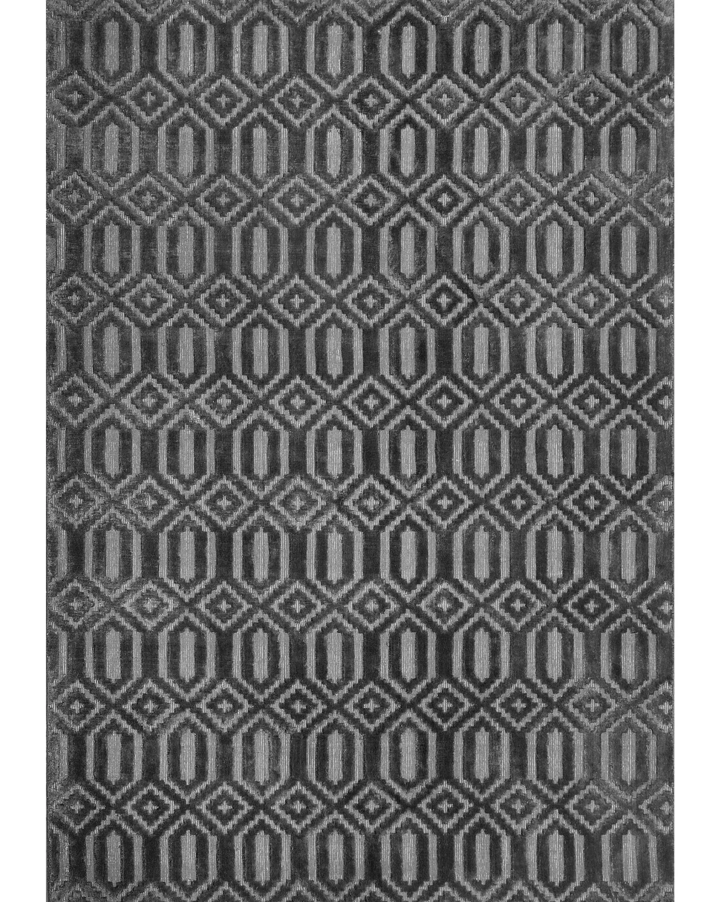 Dywan ADATEPE Ciemnoszary 160 x 230 cm Wiskoza
