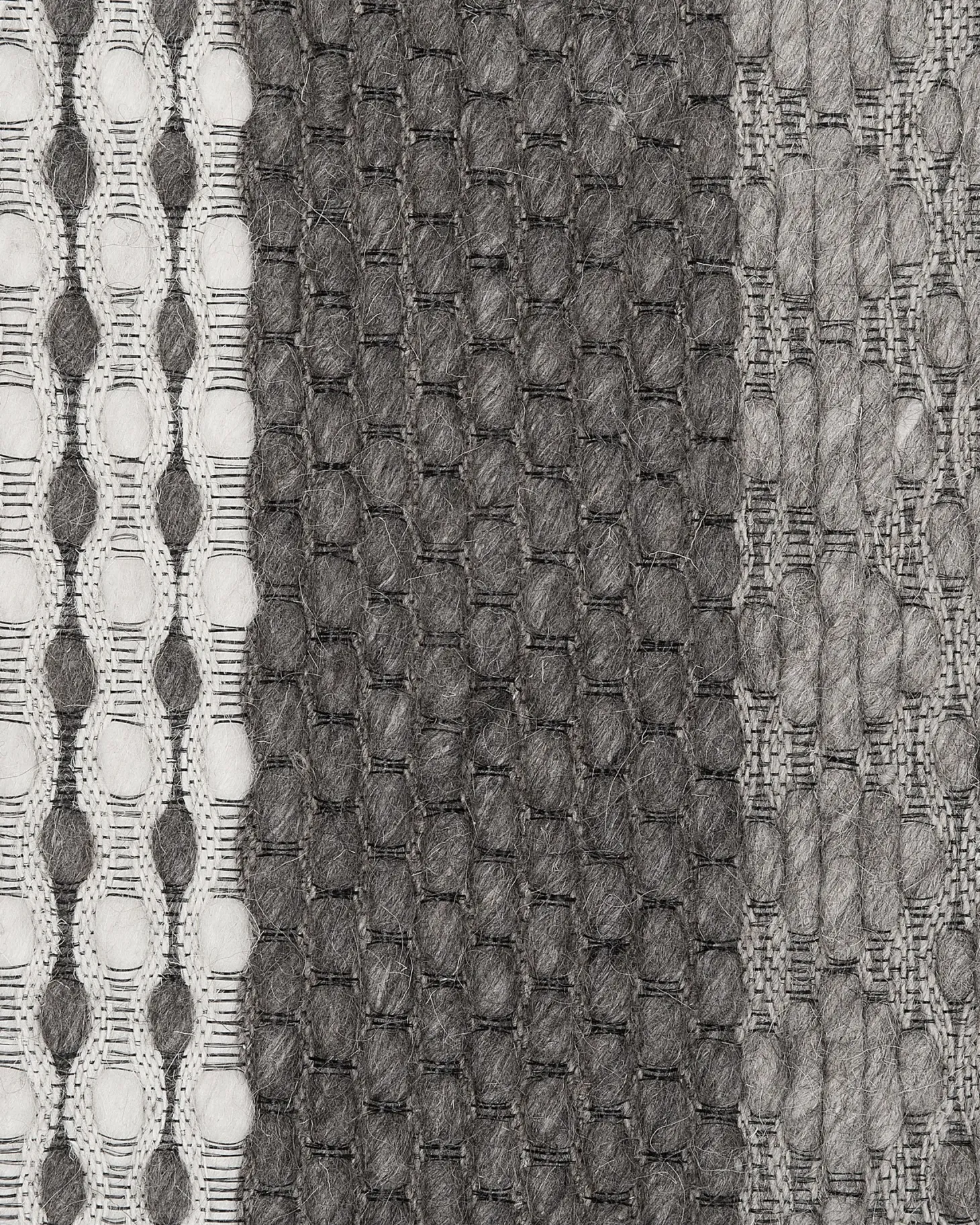Dywan AKKAYA Szary 160 x 220 cm Wełna