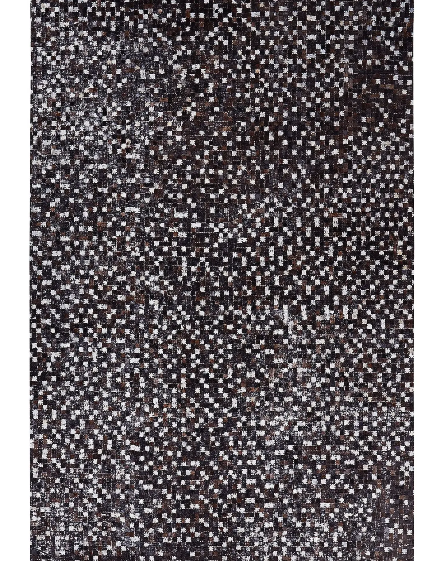 Dywan AKKESE Brązowy 160 x 230 cm Skóra naturalna